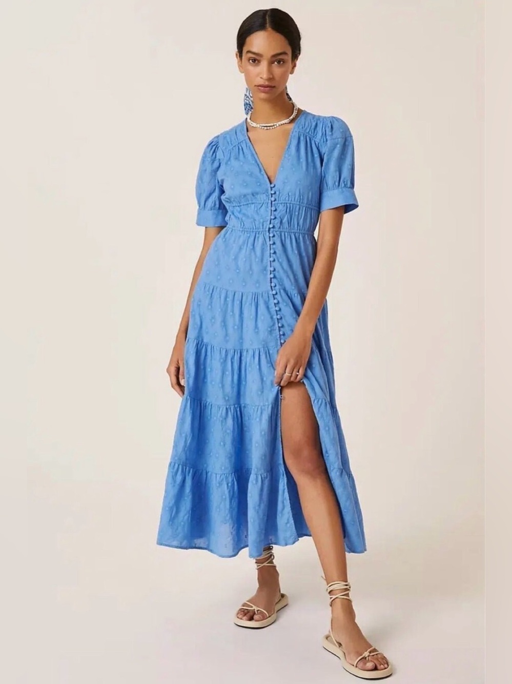 Anthropologie Tiered and True Dress